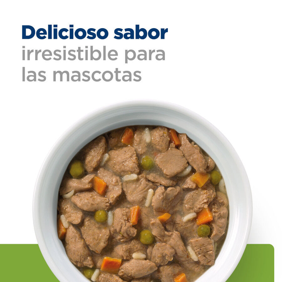 354 g Hill's Prescription Diet Metabolic Estofado de Pollo y Vegetales lata para perros, , large indicador imagen numero 6